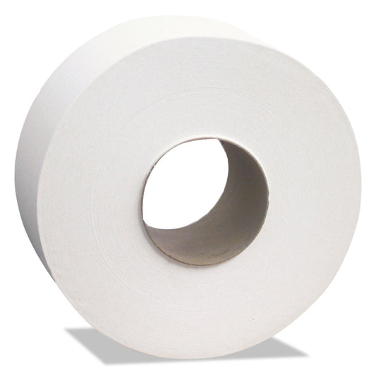Cascades Select Jumbo Bath Tissue, Septic Safe, 2-Ply, White, 3.45" X 1000 Ft, 12 Rolls/Carton - CSDB240